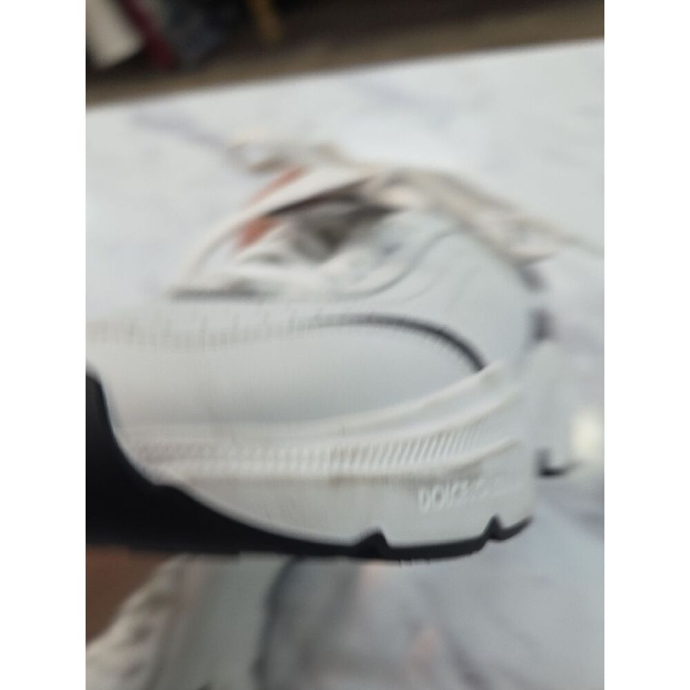 Dolce & Gabbana White and Black Platform Sneakers - Picture 13 of 16
